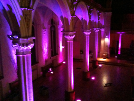 Beautiful Décor LED Uplighting